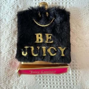 NWT Fuzzy Faux Fur Juicy Couture Flask